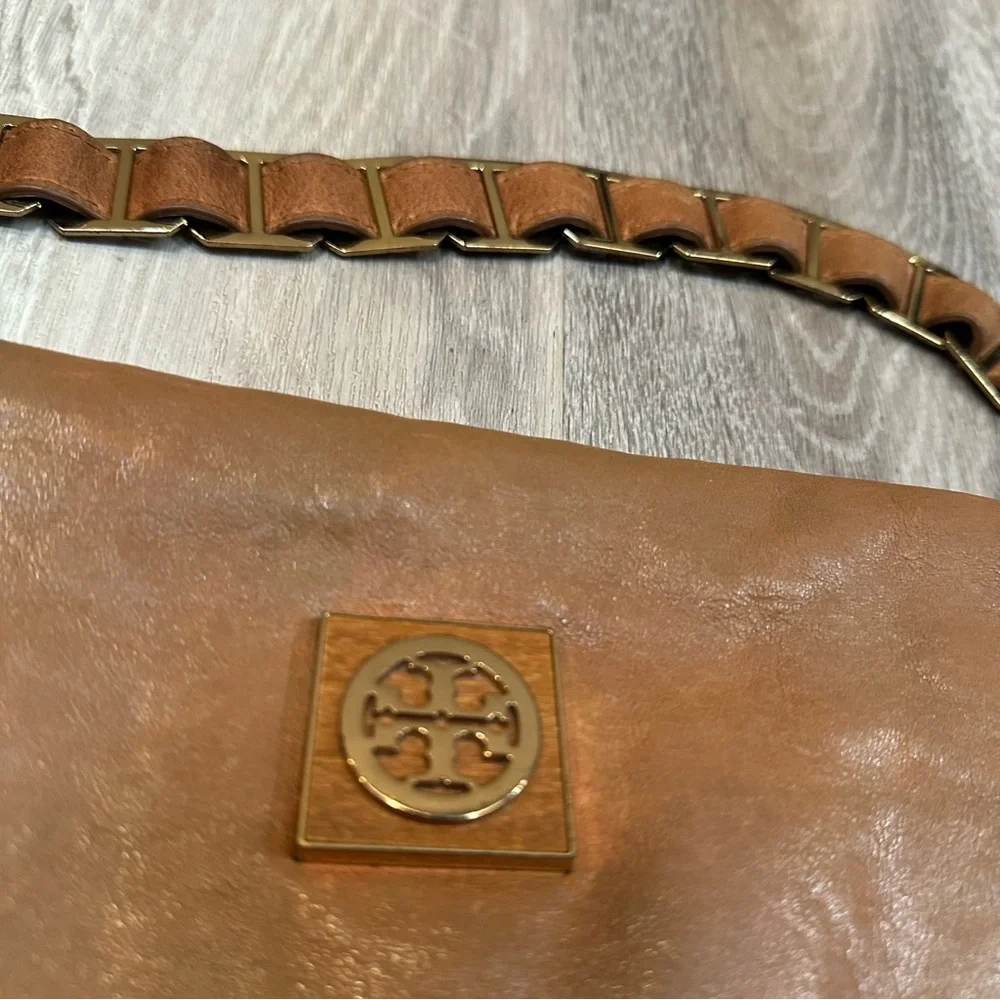 TORY BURCH Purse Bag Louisa Leather Messenger Crossbody - Picture 2 of 9